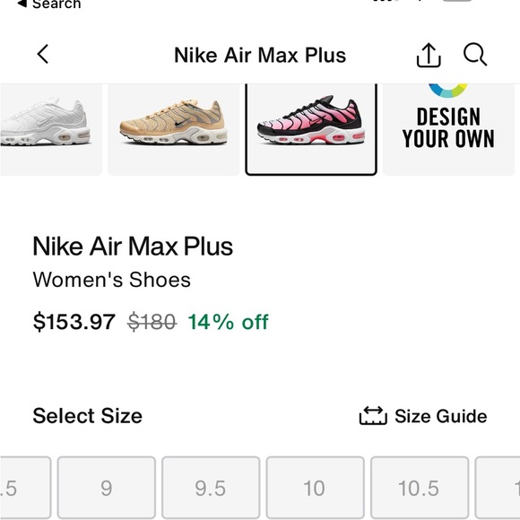 🎉HP🎉 Women’s Nike Air Max Plus - Picture 3 of 7